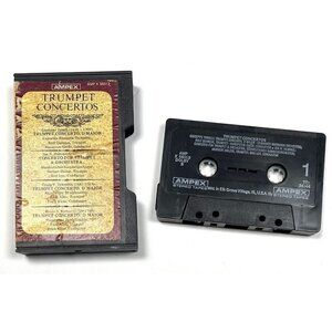 TRUMPET CONCERTOS Torelli Hummel Telemann Richter (Ampex, Cassette) 56013 Tested
